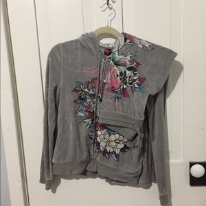 Ed Hardy Velour tracksuit